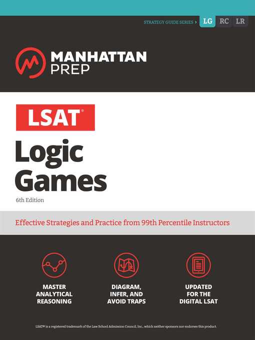 Title details for LSAT Logic Games by Manhattan Prep - Wait list
